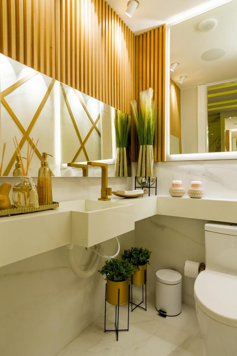 Wodurch zeichnen sich Badezimmer im skandinavischen Stil aus?